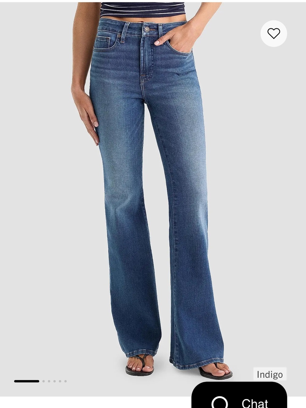 Good American Mid-Rise Indigo Women's Jeans